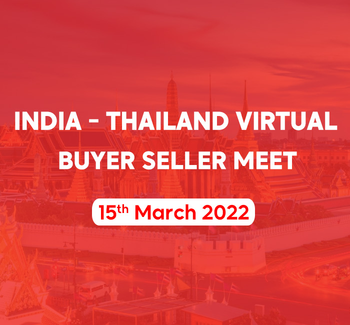 INDIA THAILAND VIRTUAL BUYER SELLER MEET
